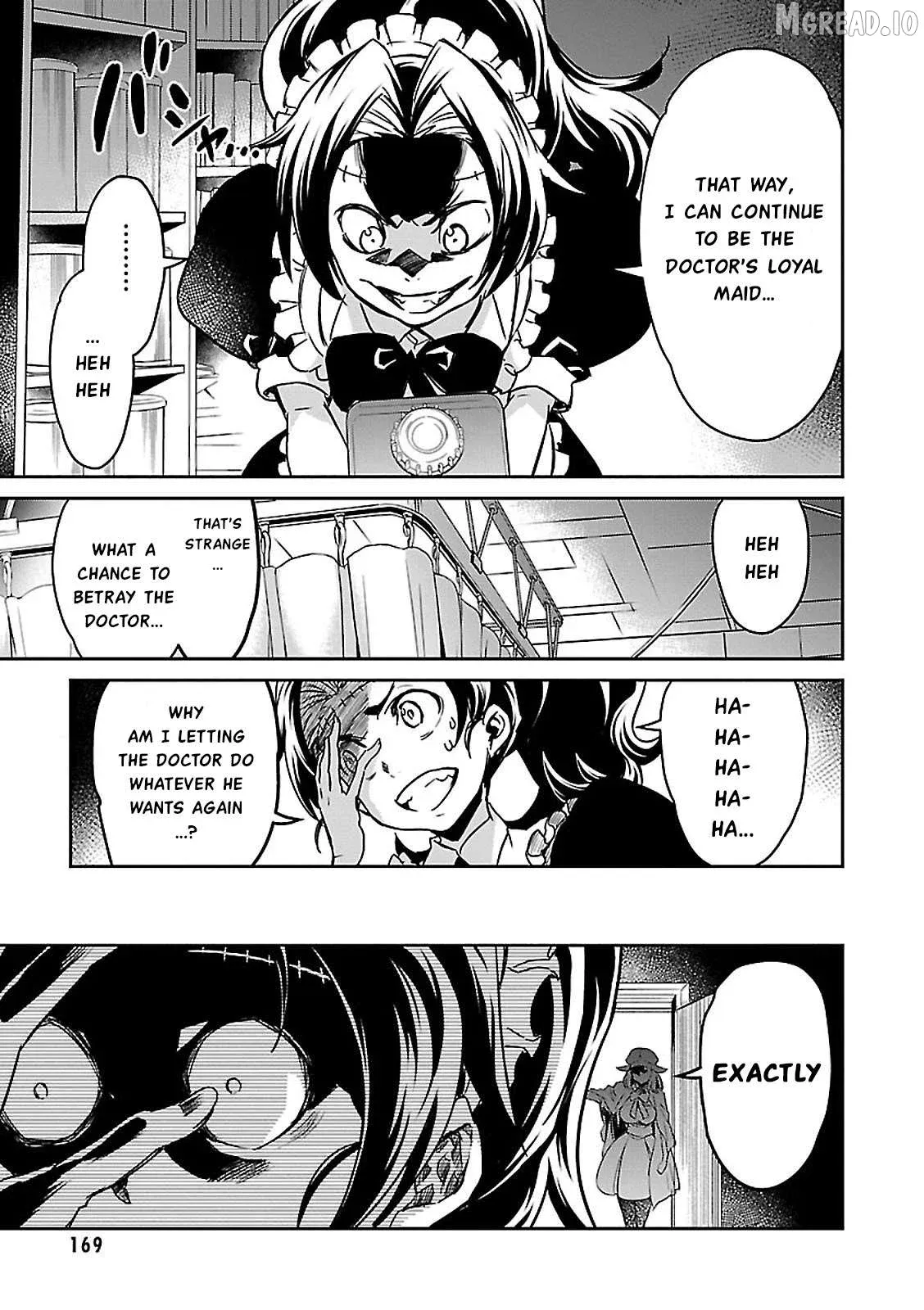 Detective Akechi in a frenzy. Chapter 4 page 13 - 