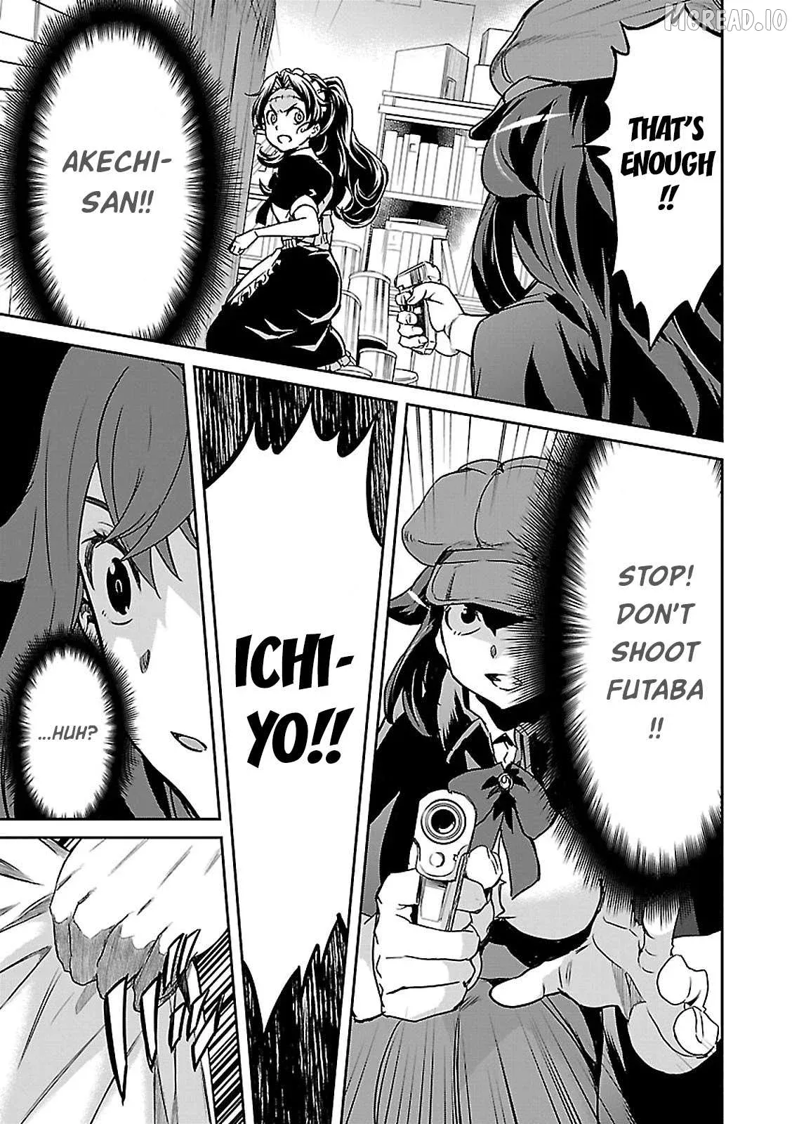 Detective Akechi in a frenzy. Chapter 4 page 15 - 
