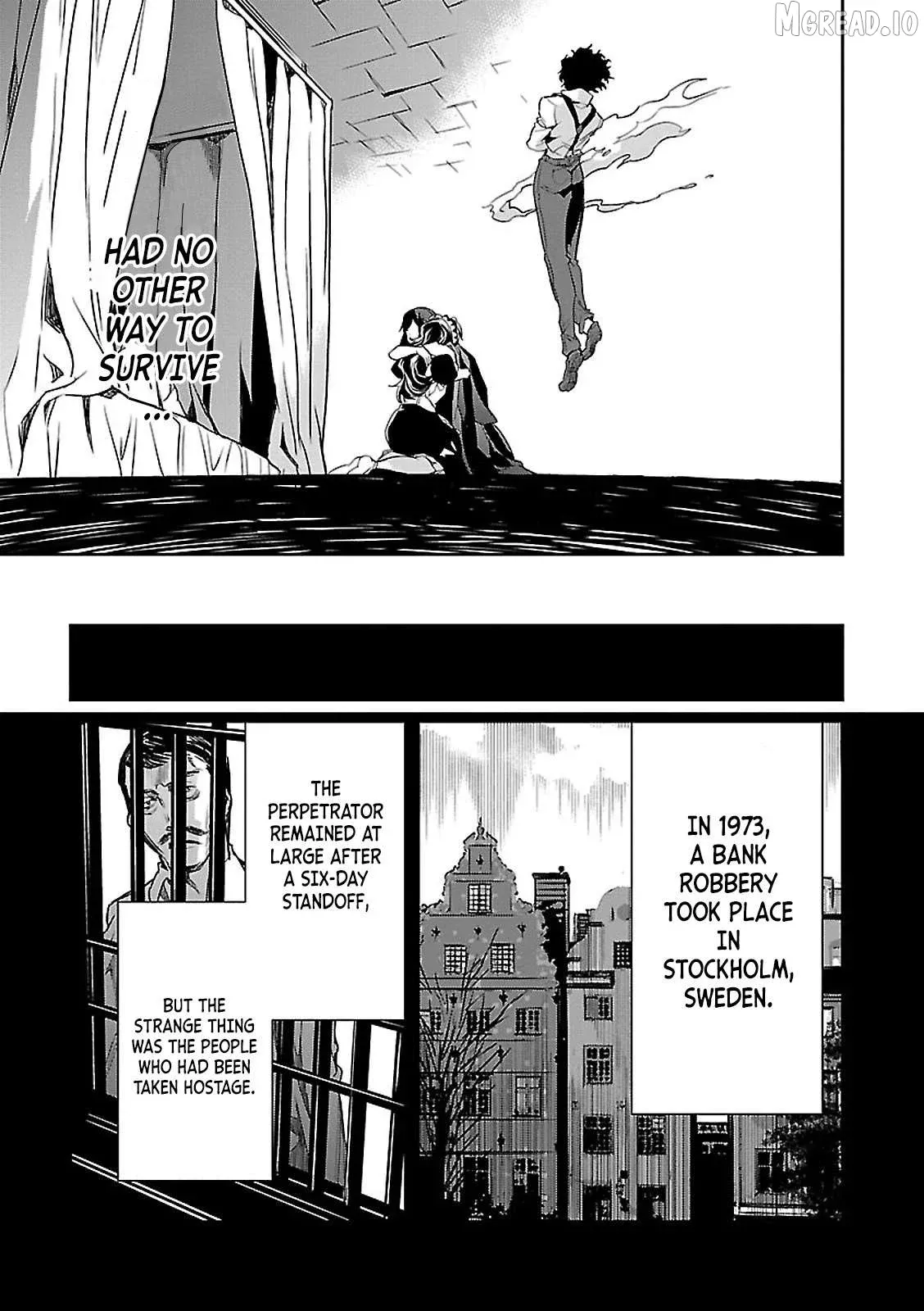 Detective Akechi in a frenzy. Chapter 4 page 28 - 