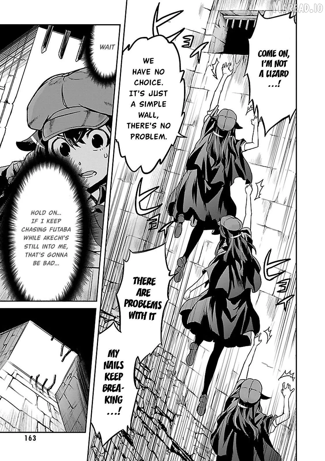 Detective Akechi in a frenzy. Chapter 4 page 7 - 