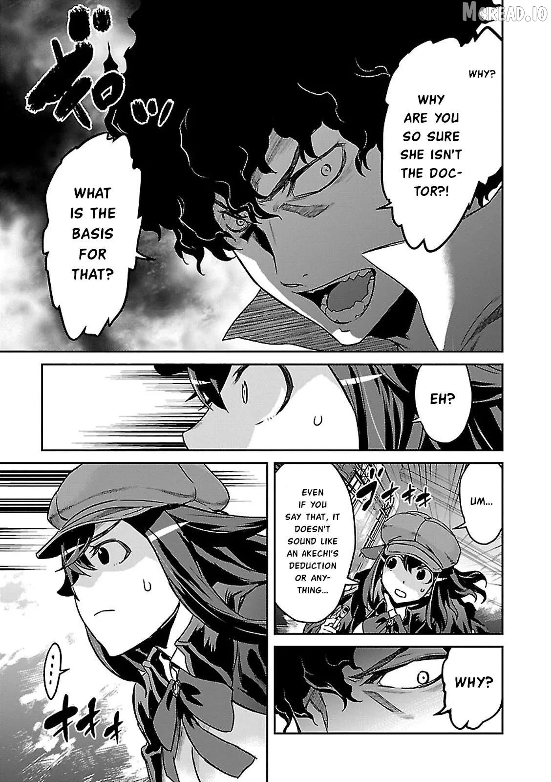 Detective Akechi in a frenzy. Chapter 4 page 9 - 