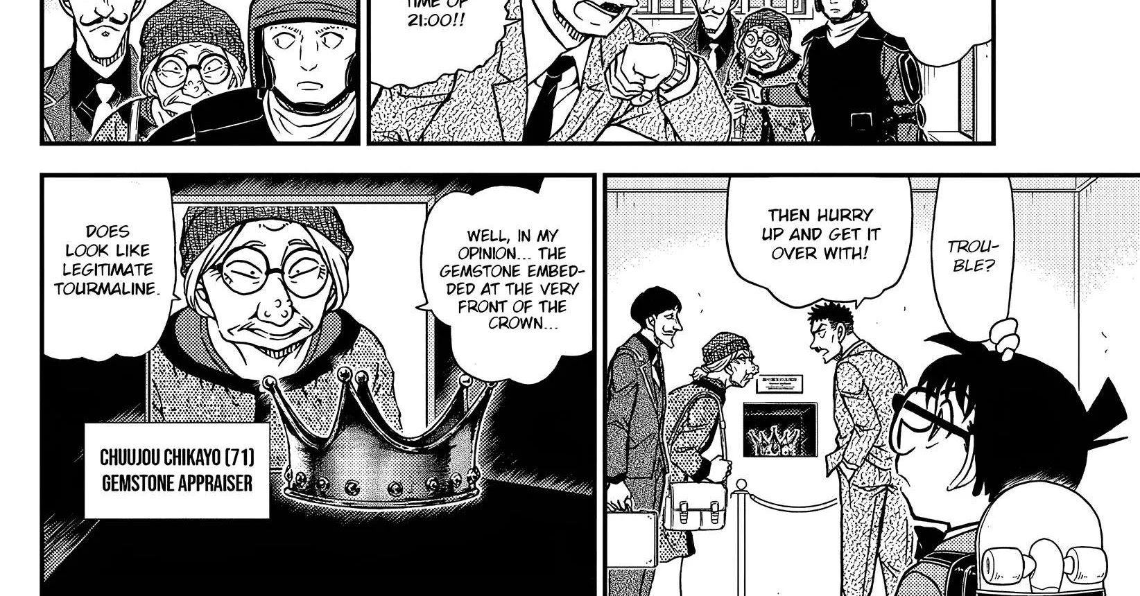 Detective Conan Chapter 1100 page 21 - 
