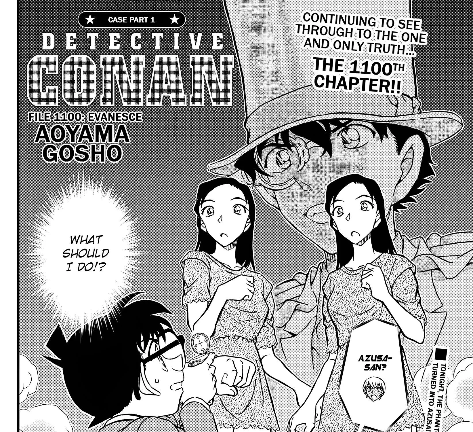 Detective Conan Chapter 1100 page 6 - 