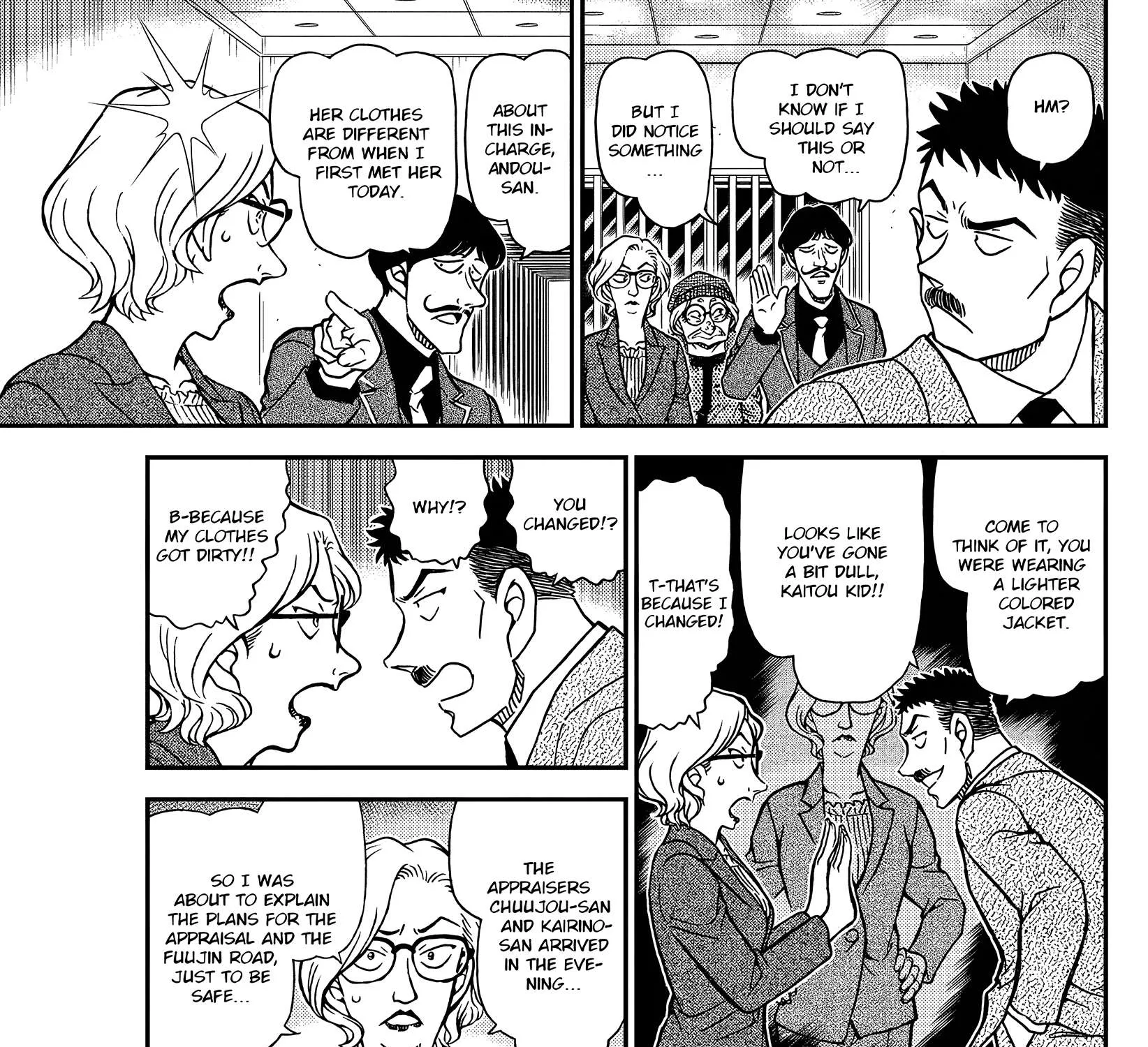 Detective Conan Chapter 1101 page 17 - 