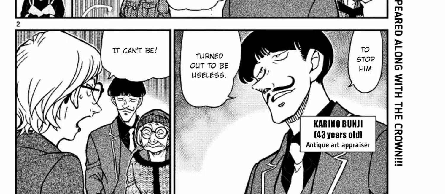 Detective Conan Chapter 1102 page 4 - 