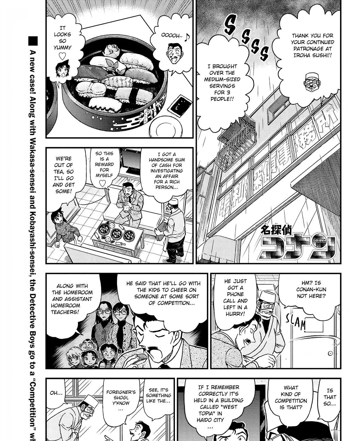 Detective Conan Chapter 1103 page 3 - 