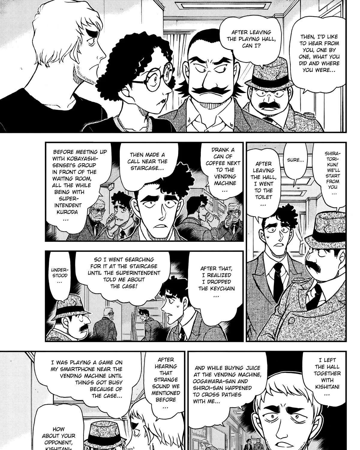 Detective Conan Chapter 1104 page 19 - 