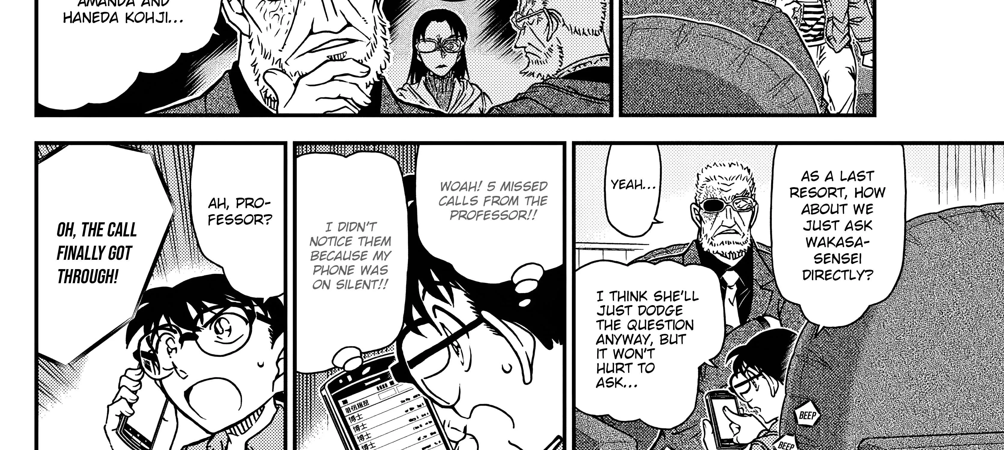 Detective Conan Chapter 1109 page 27 - 