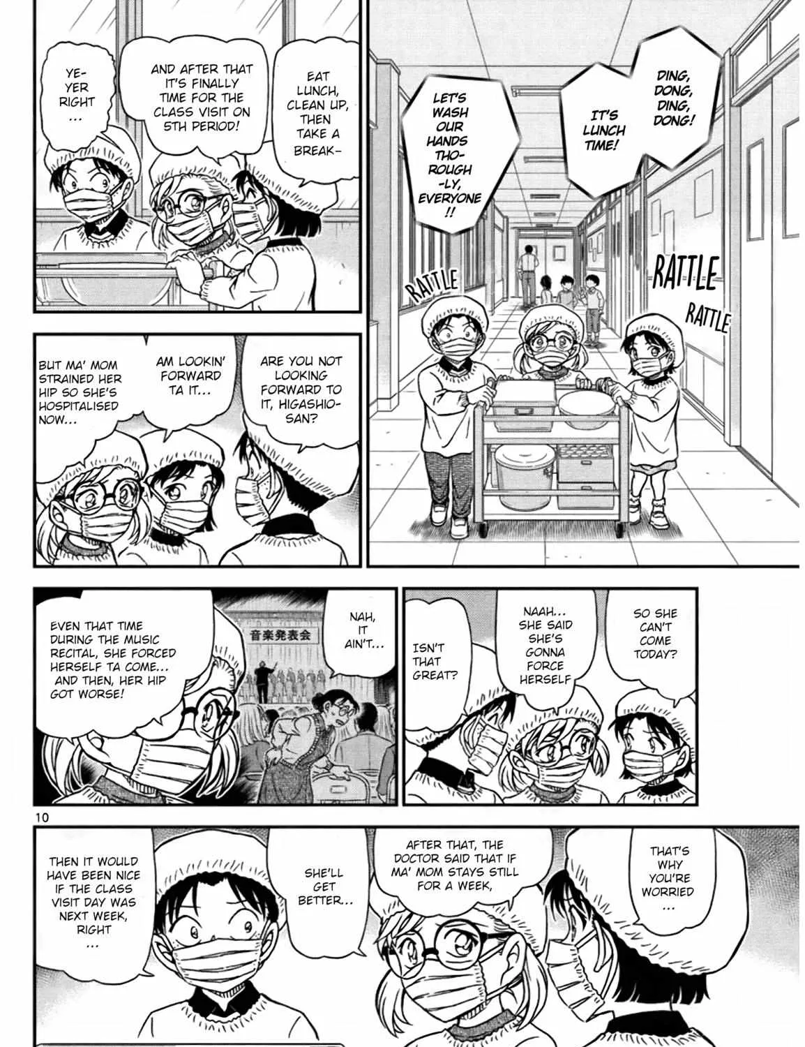 Detective Conan Chapter 1110 page 19 - 