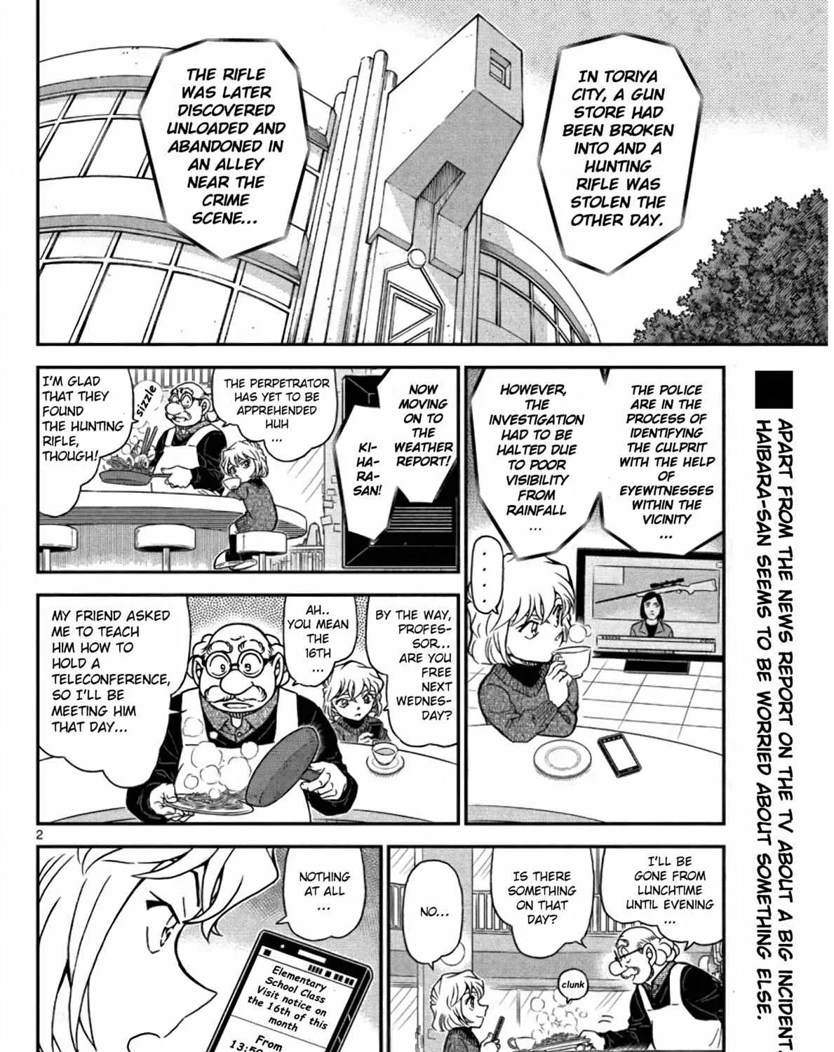 Detective Conan Chapter 1110 page 3 - 