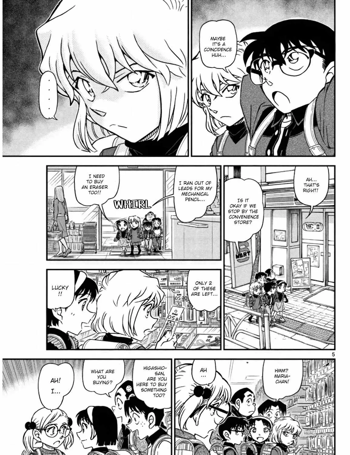 Detective Conan Chapter 1110 page 9 - 