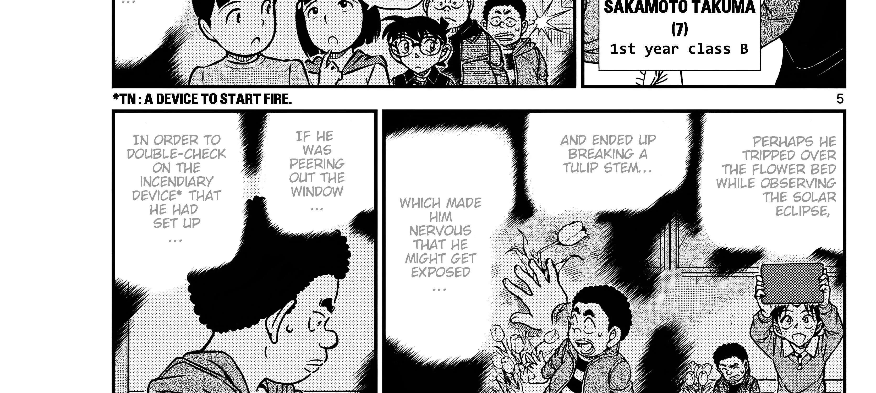 Detective Conan Chapter 1111 page 23 - 