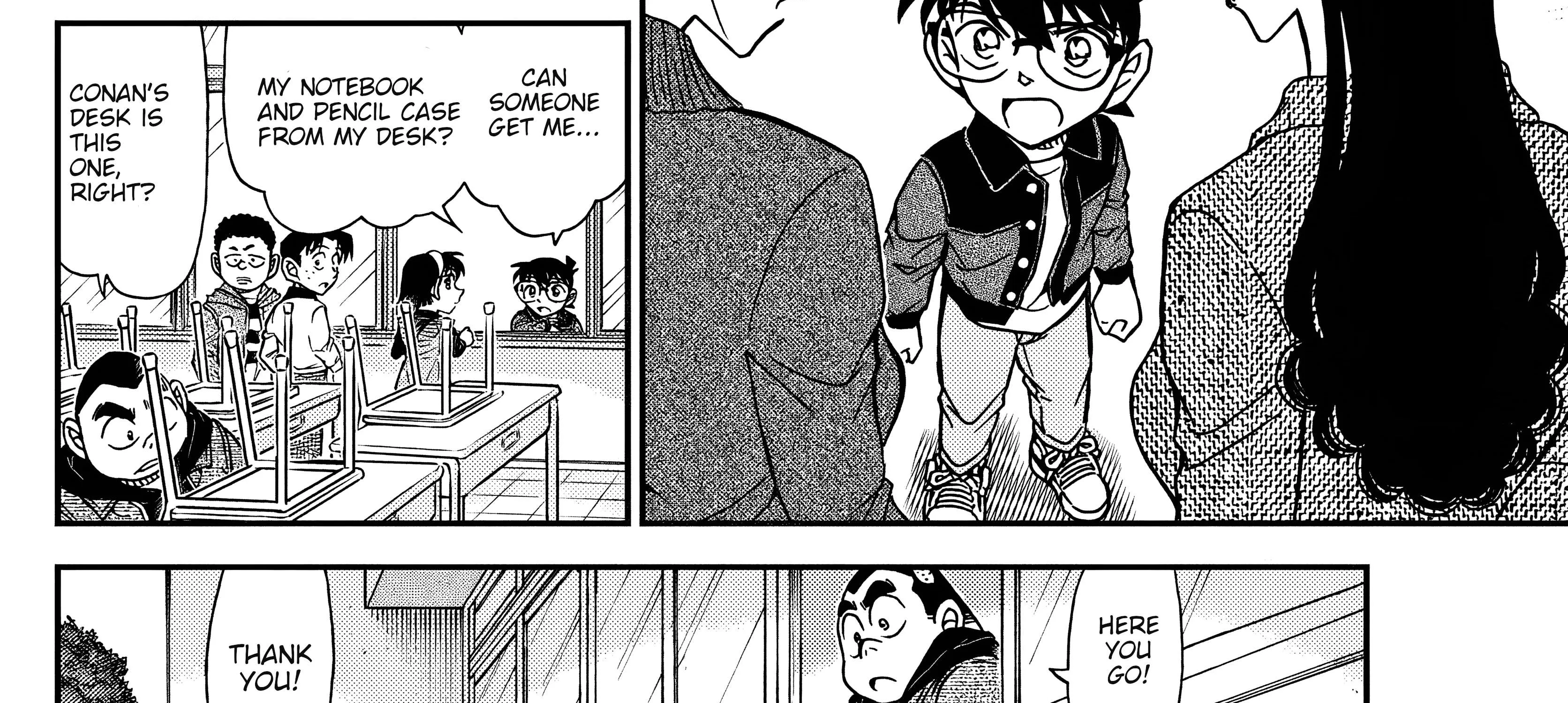 Detective Conan Chapter 1111 page 34 - 