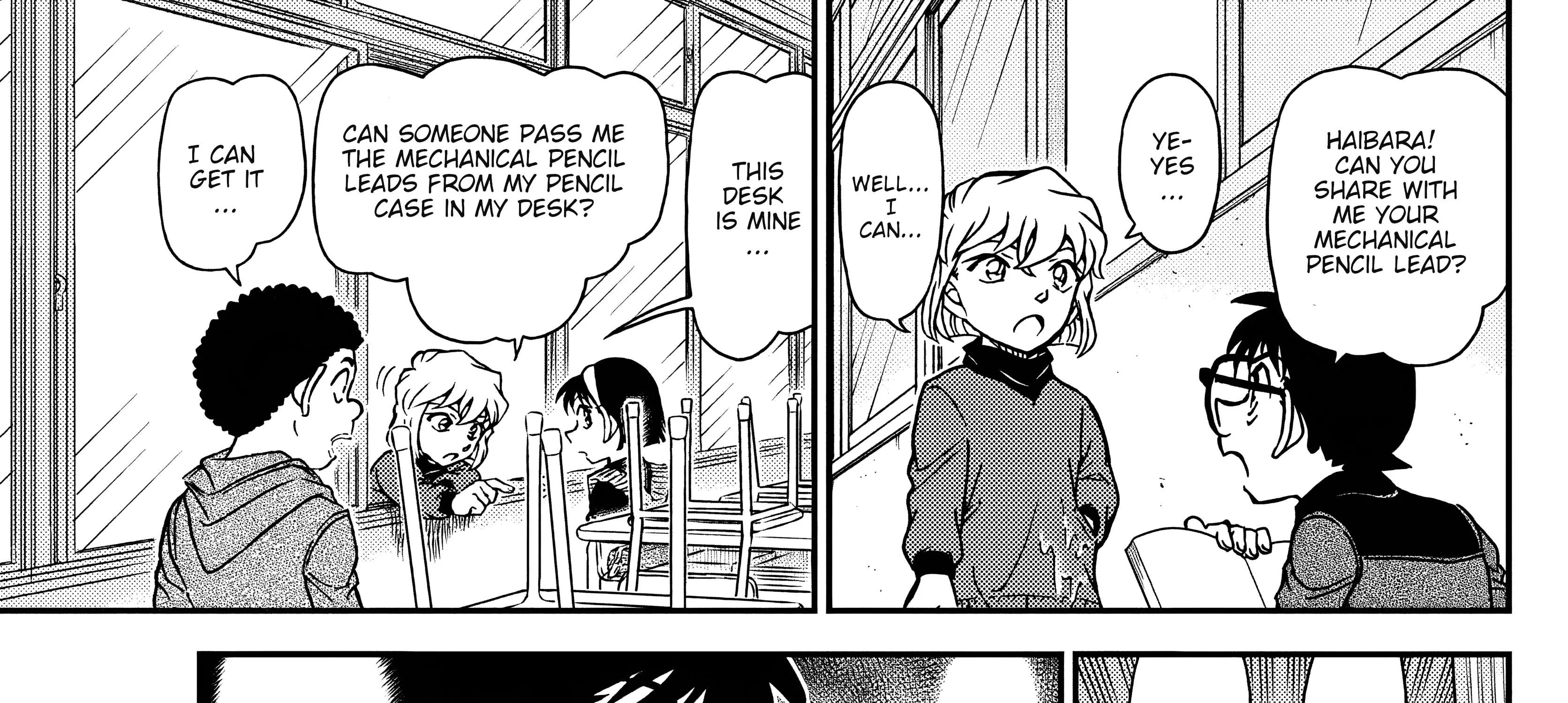Detective Conan Chapter 1111 page 37 - 