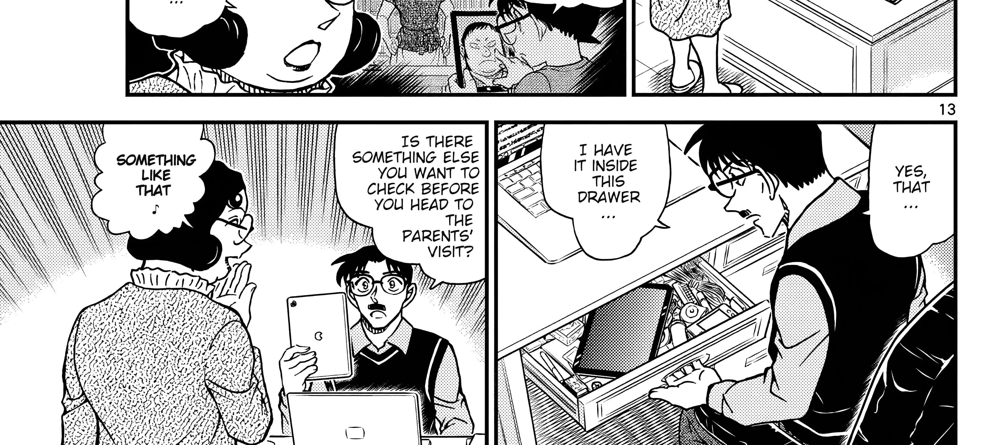 Detective Conan Chapter 1111 page 55 - 