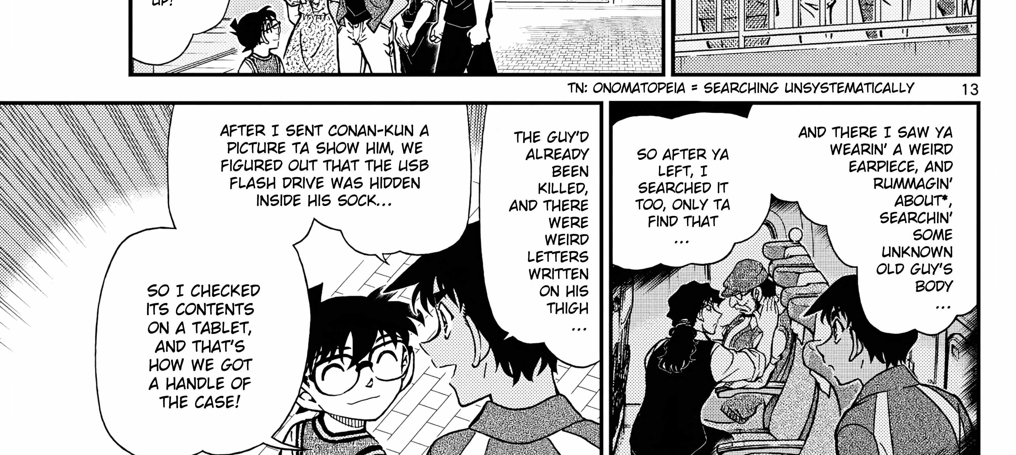 Detective Conan Chapter 1115 page 52 - 