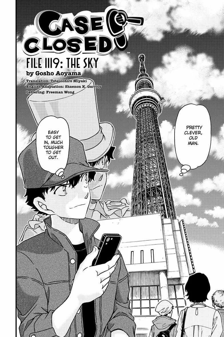 Detective Conan Chapter 1119 page 3 - 