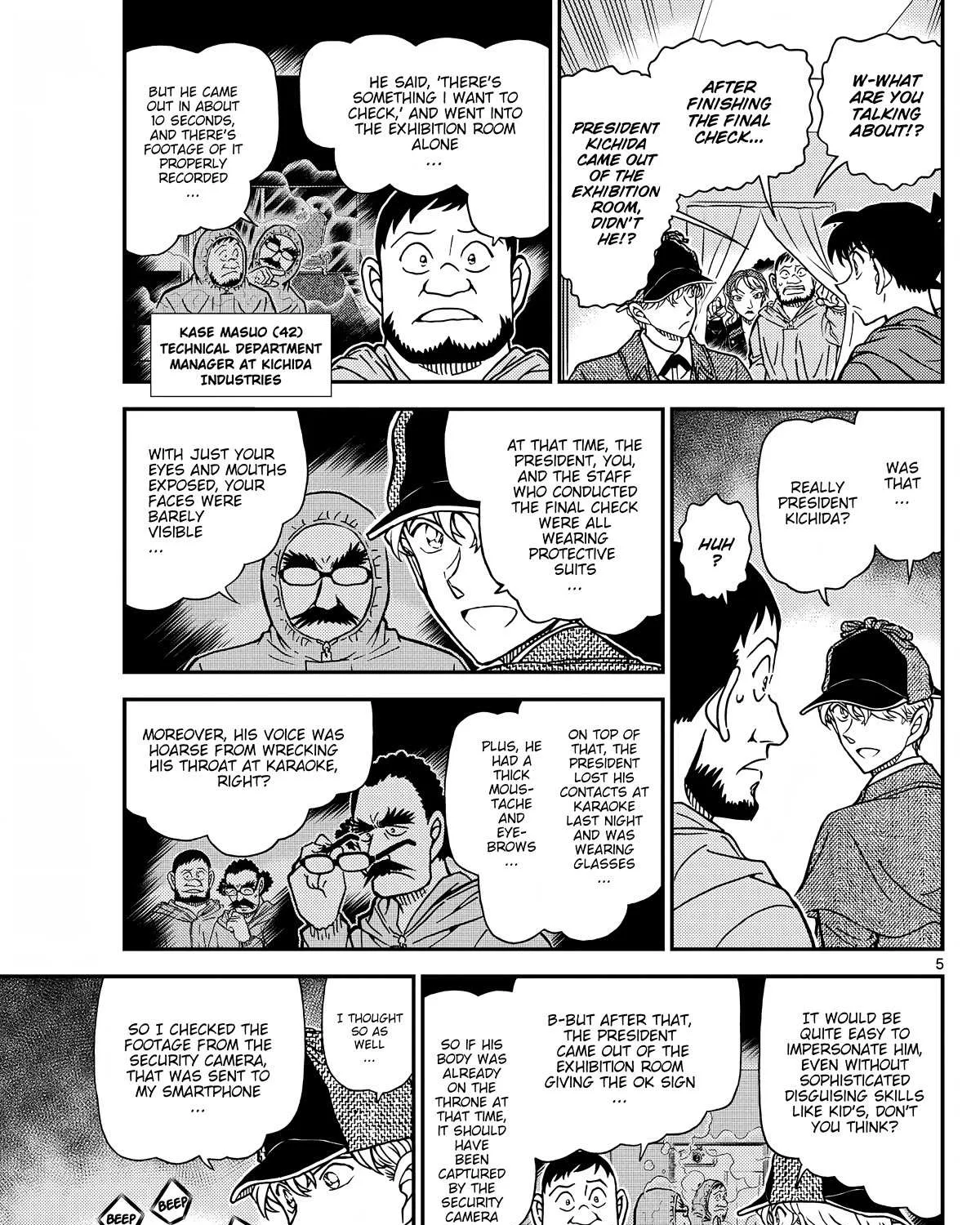Detective Conan Chapter 1122 page 11 - 