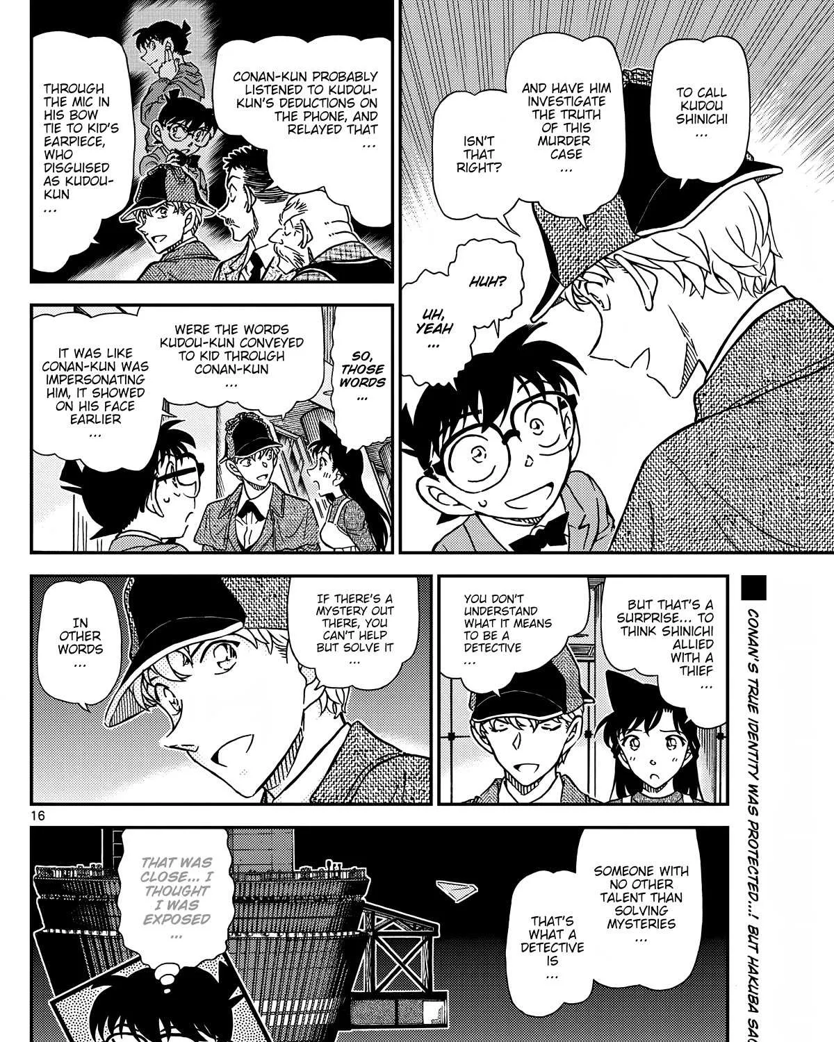 Detective Conan Chapter 1122 page 33 - 