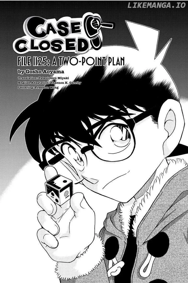Detective Conan Chapter 1125 page 1 - 