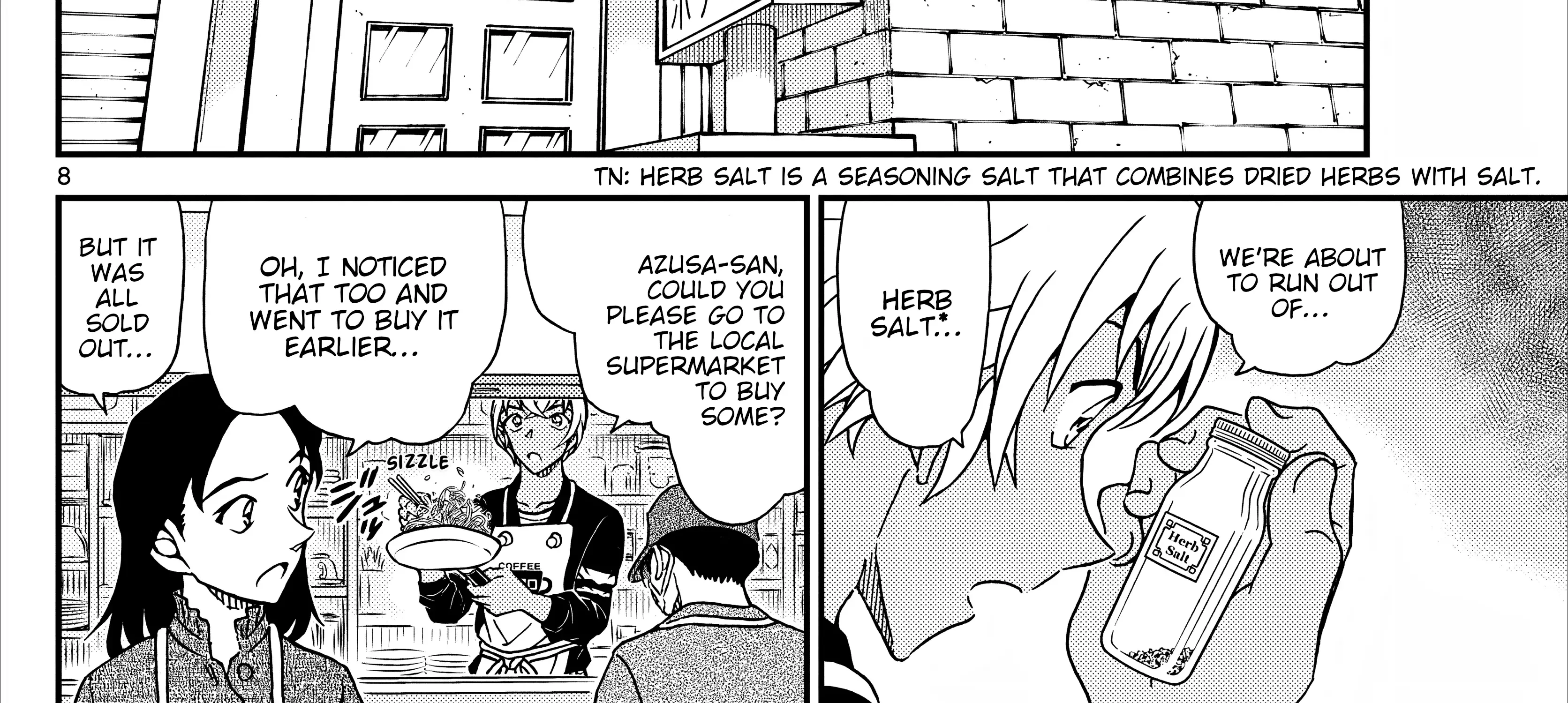 Detective Conan Chapter 1126 page 34 - 