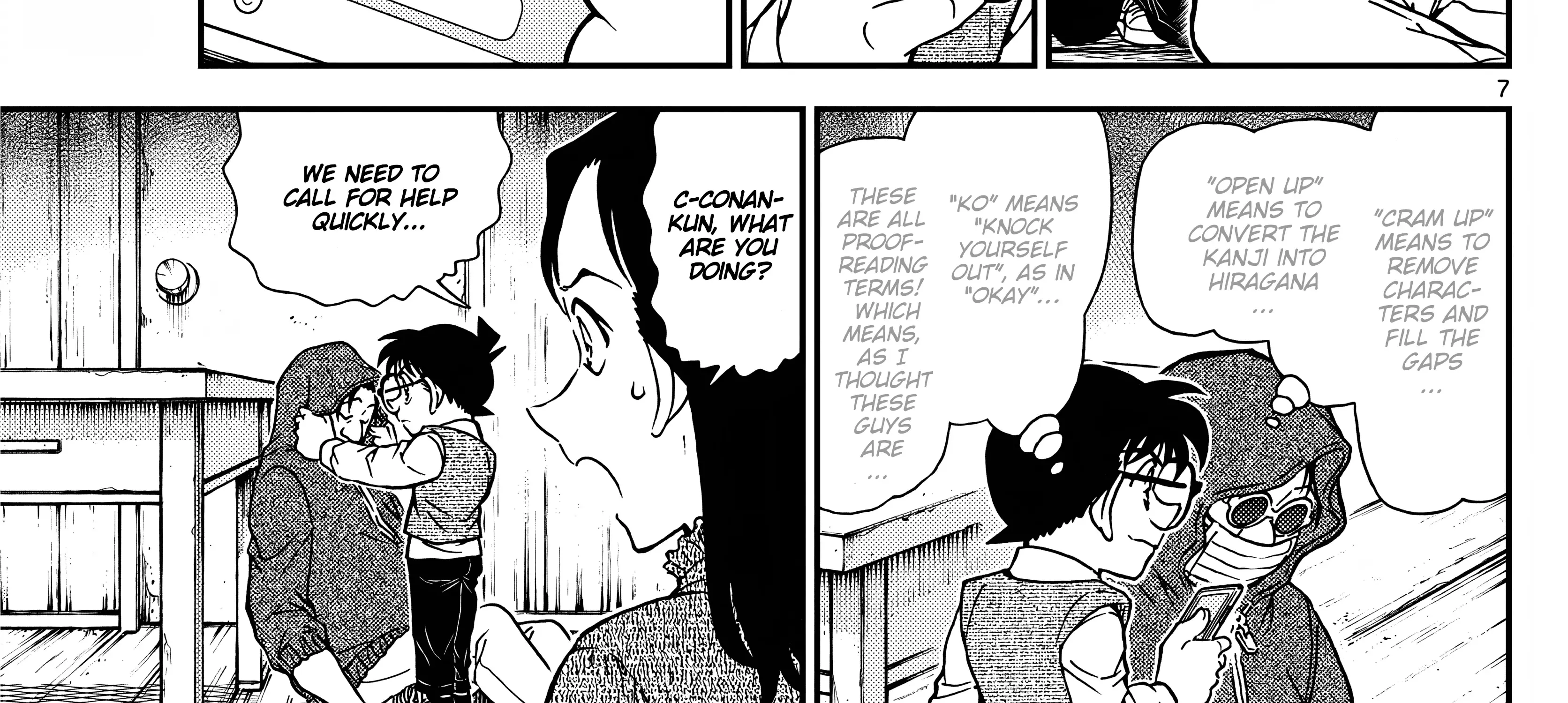 Detective Conan Chapter 1128 page 35 - 