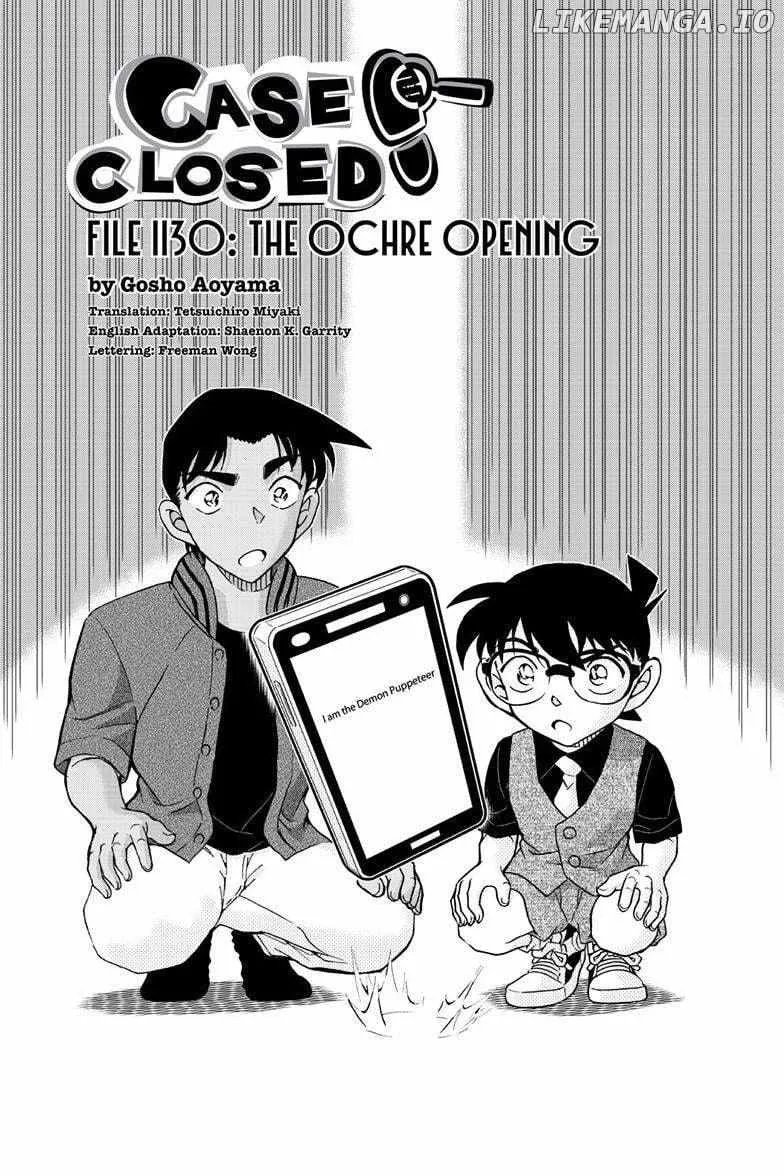 Detective Conan Chapter 1130 page 2 - 