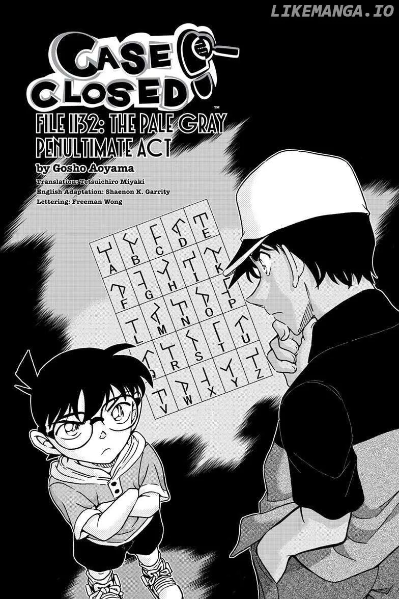 Detective Conan Chapter 1132 page 3 - 