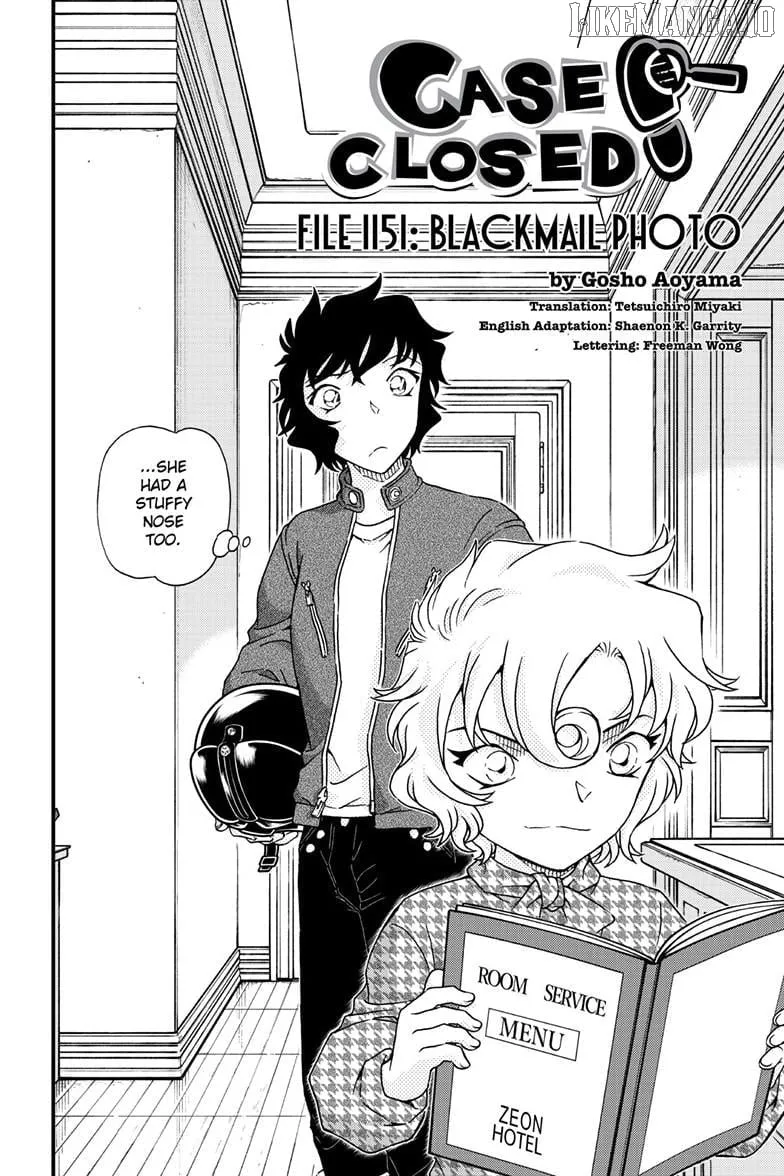 Detective Conan Chapter 1151 page 4 - 