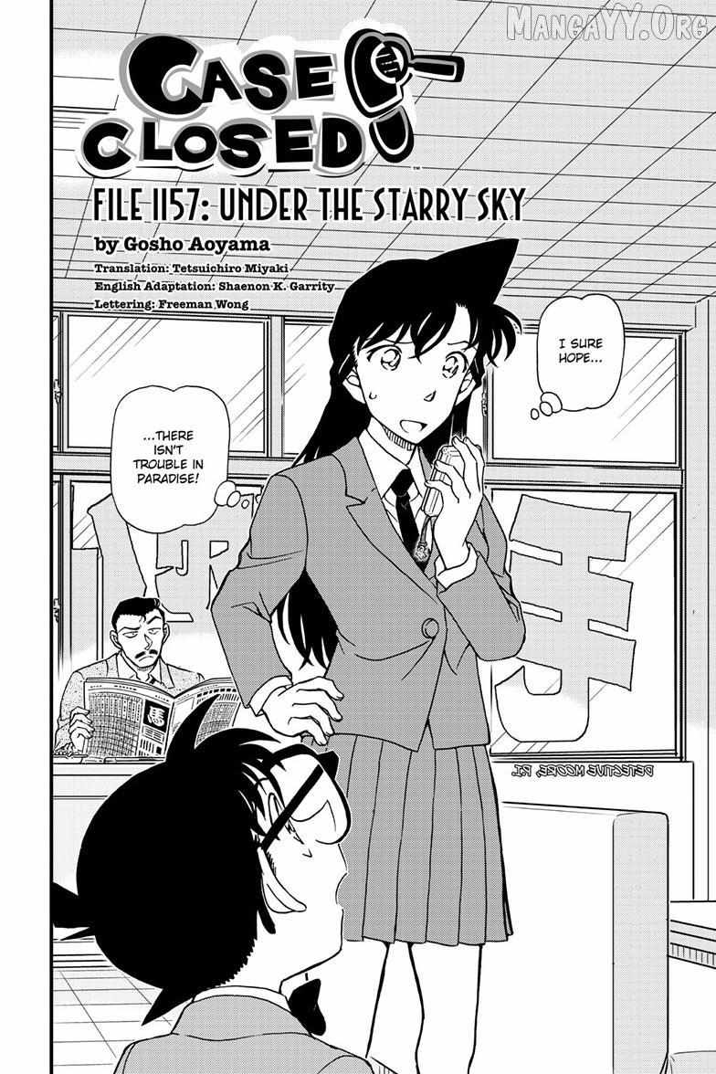 Detective Conan Chapter 1157 page 4 - 