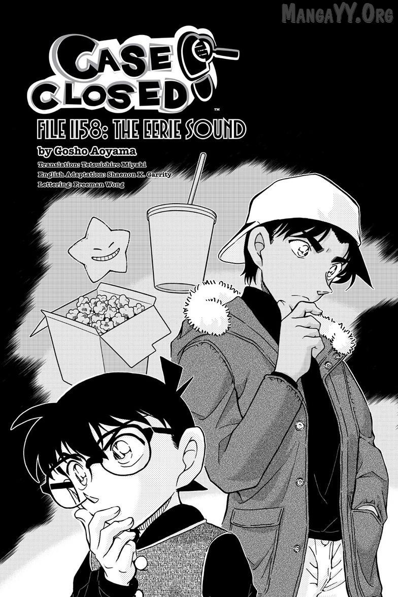 Detective Conan Chapter 1158 page 3 - 