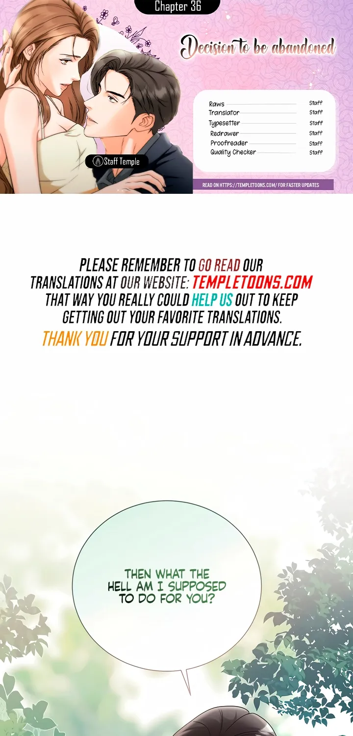 Determined to Be Abandoned Chapter 36 page 1 - 