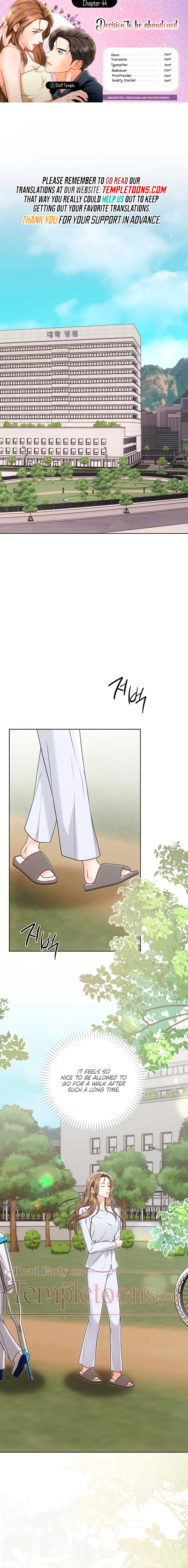 Determined to Be Abandoned Chapter 44 page 1 - 