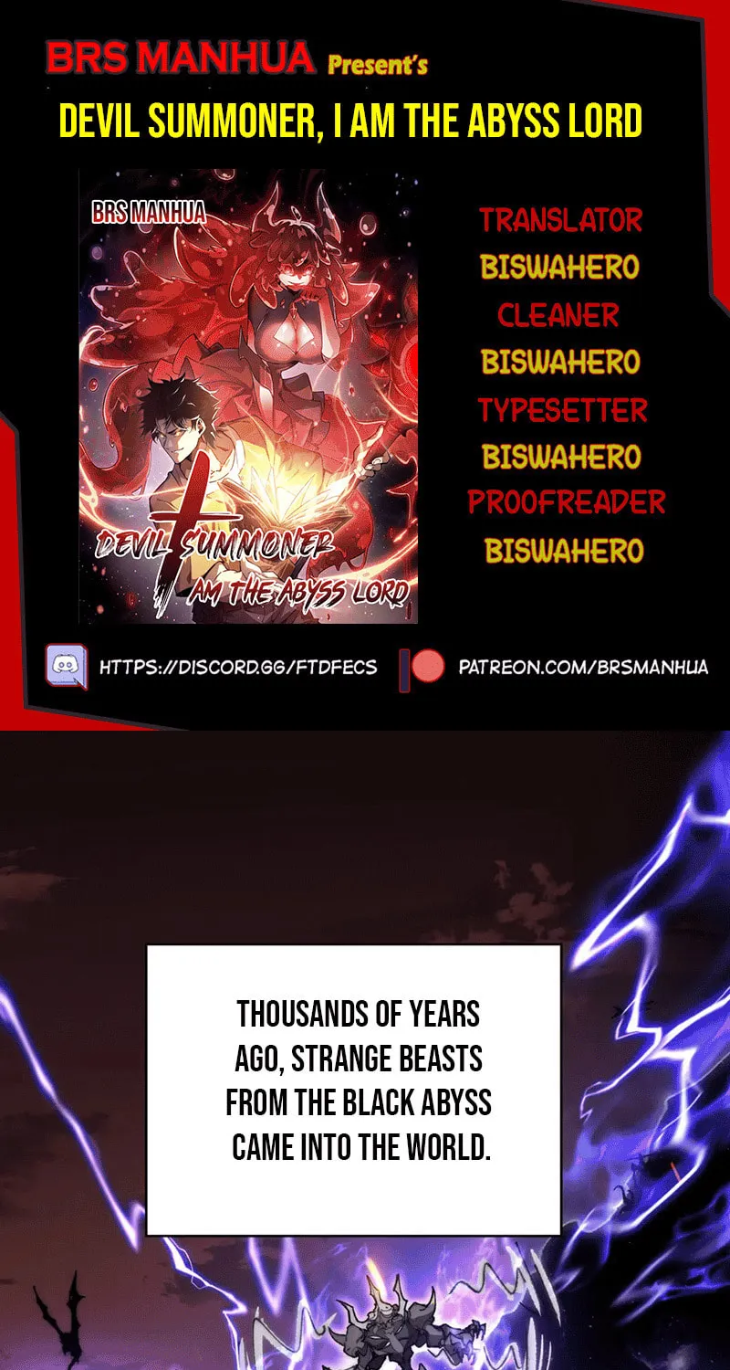 Devil Summoner, I am the Abyss Lord Chapter 1 page 1 - 
