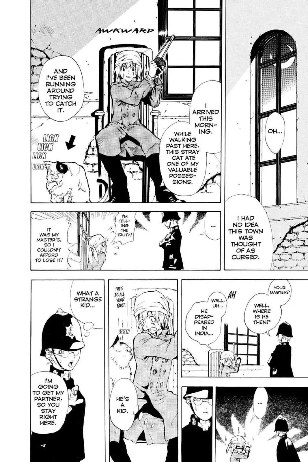 D.Gray-man Chapter 1 page 14 - 