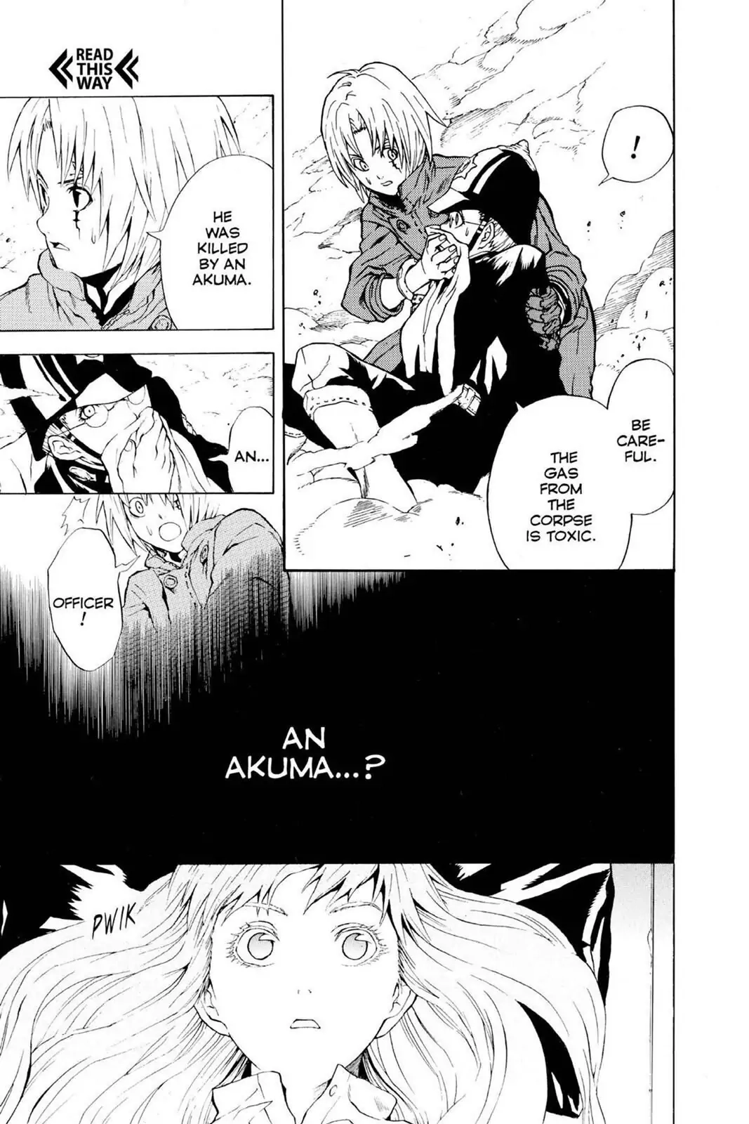 D.Gray-man Chapter 1 page 19 - 