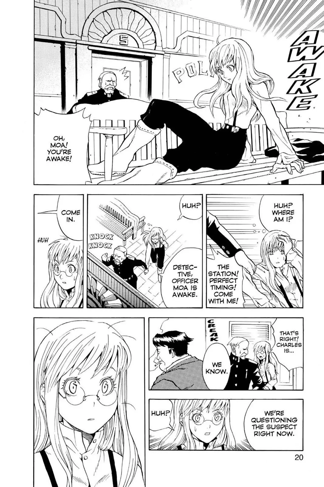 D.Gray-man Chapter 1 page 20 - 