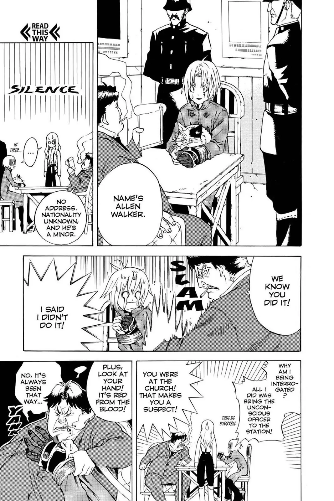 D.Gray-man Chapter 1 page 21 - 