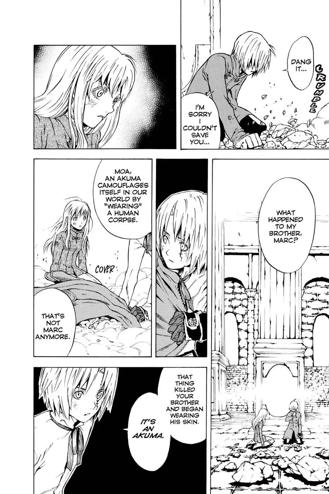 D.Gray-man Chapter 1 page 40 - 