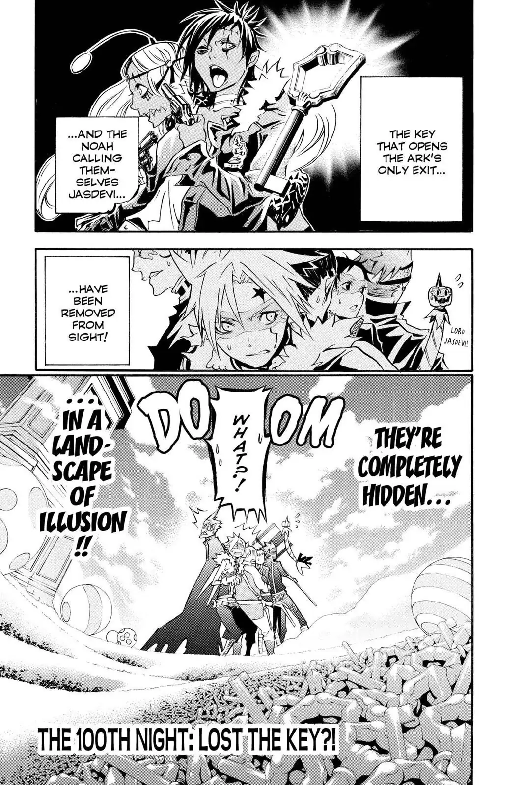 D.Gray-man Chapter 100 page 1 - 