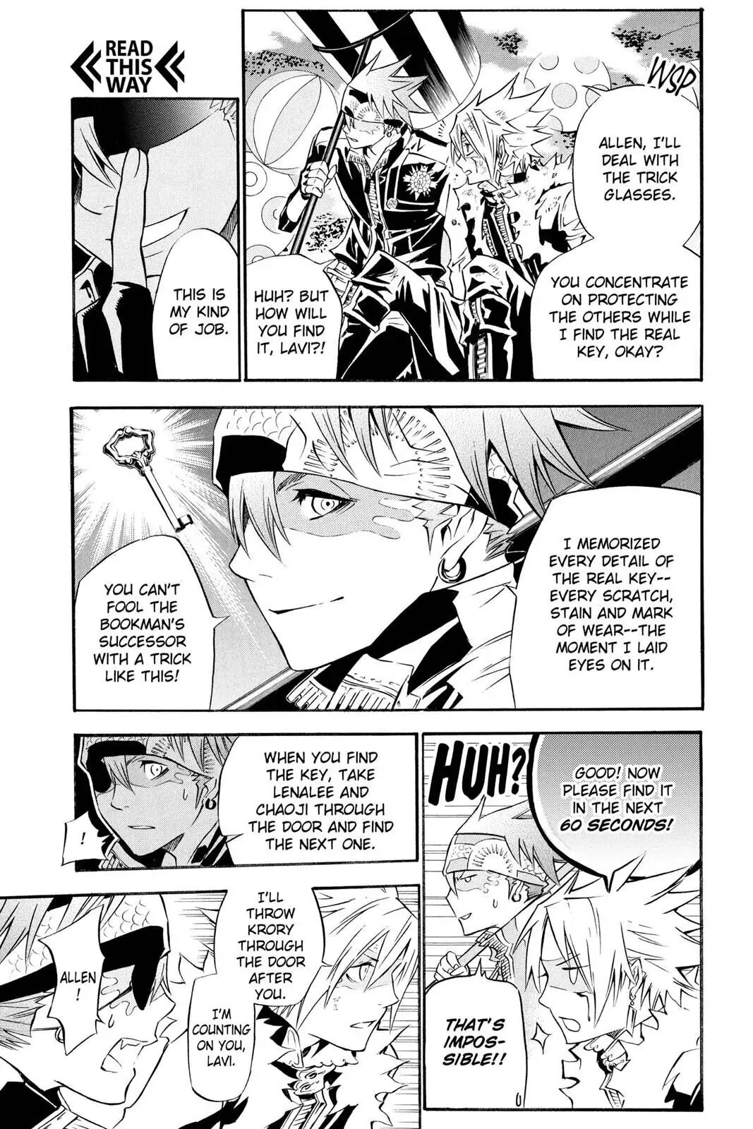 D.Gray-man Chapter 100 page 9 - 