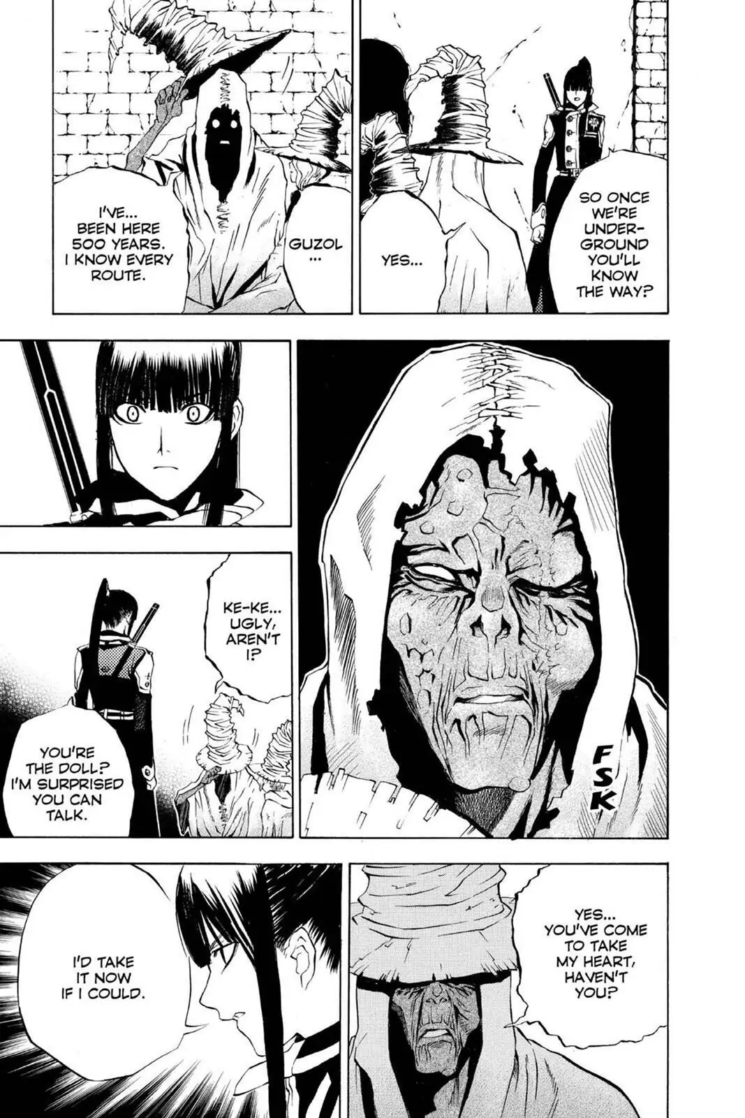D.Gray-man Chapter 11 page 13 - 