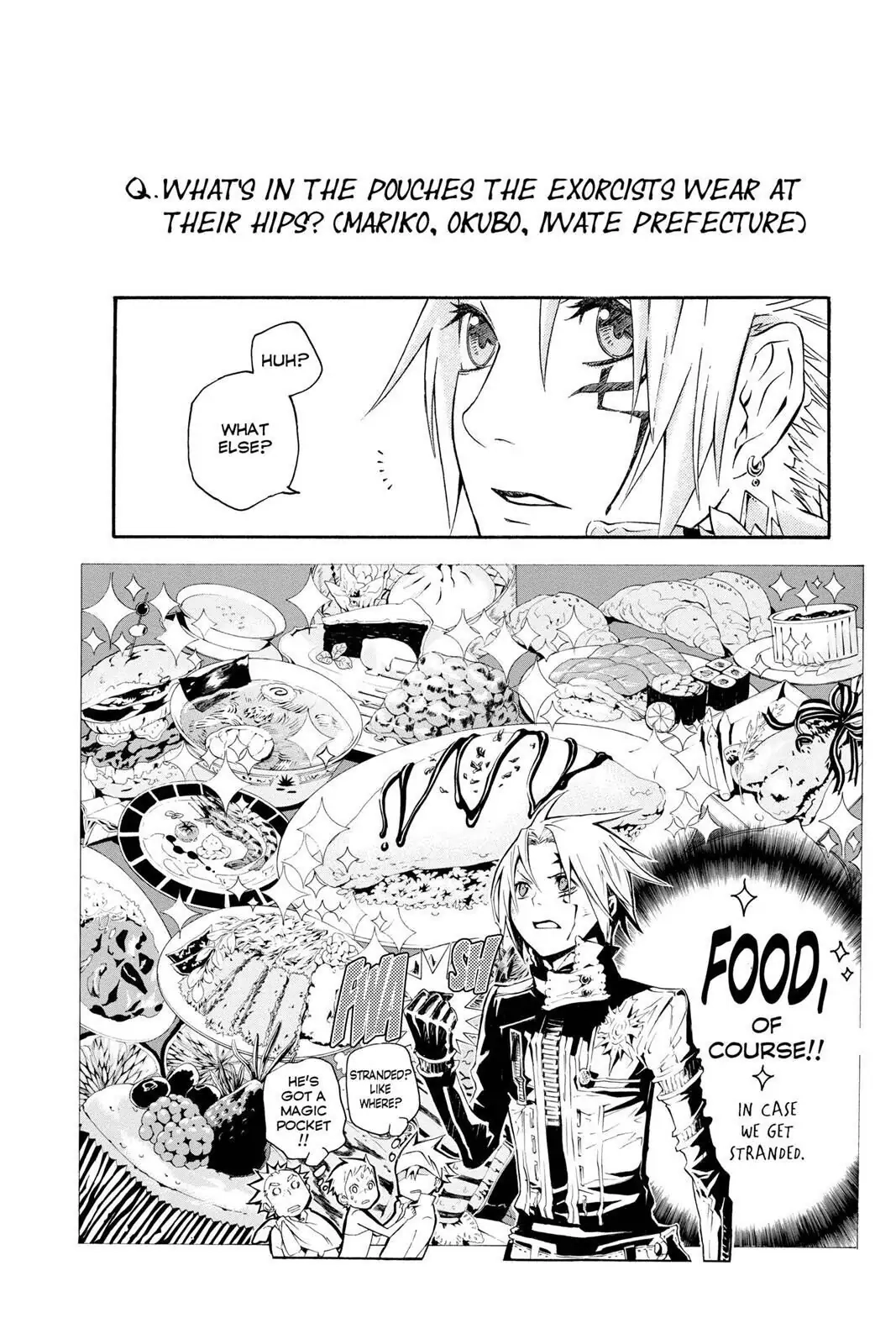 D.Gray-man Chapter 110 page 18 - 