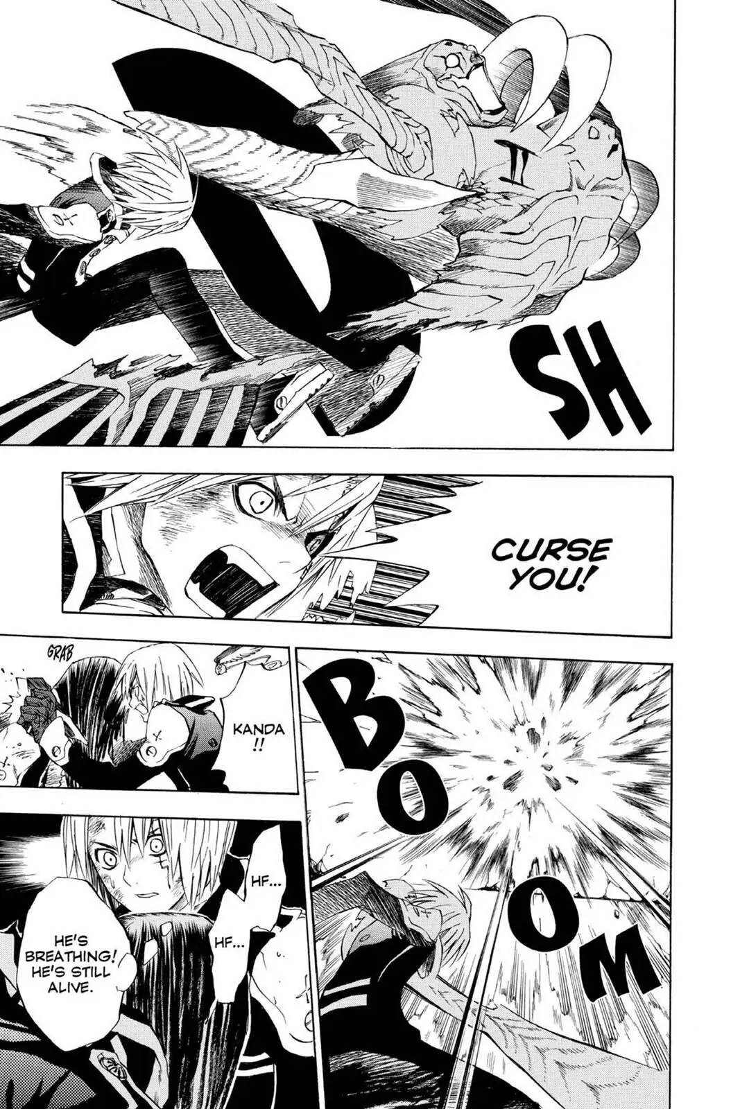 D.Gray-man Chapter 12 page 17 - 