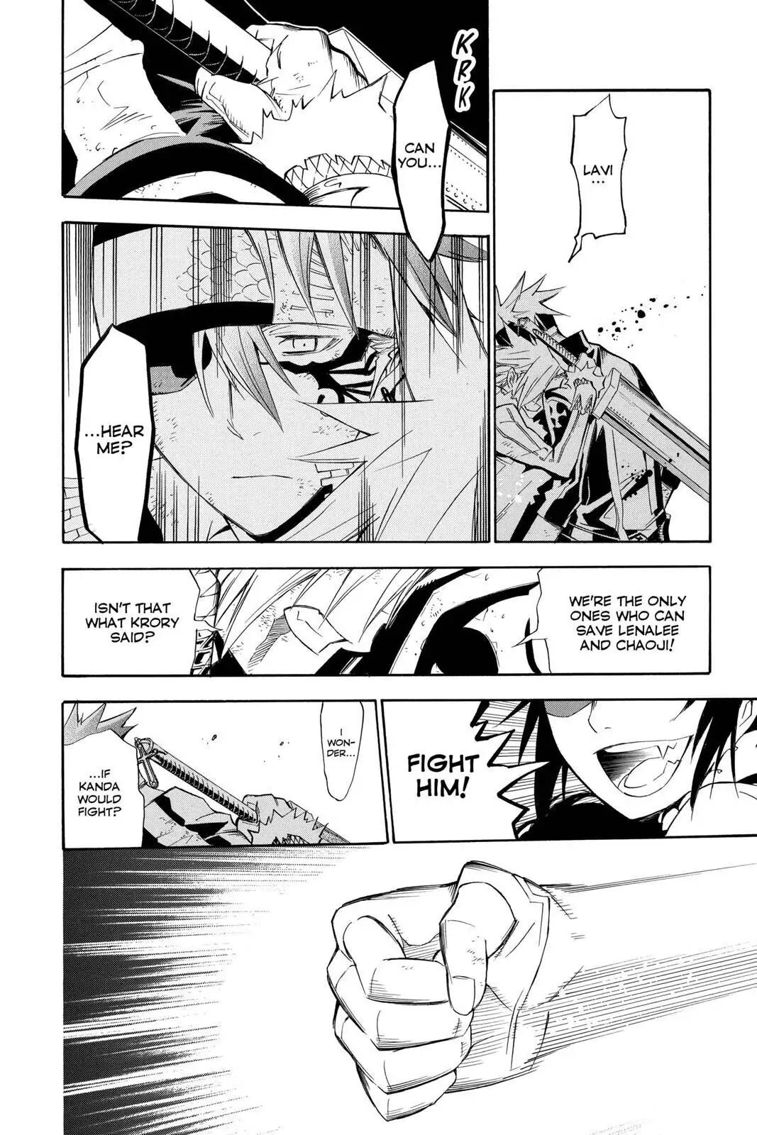 D.Gray-man Chapter 120 page 12 - 