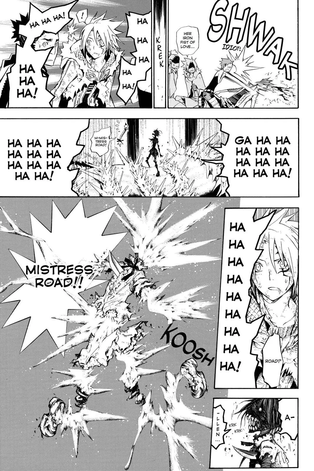 D.Gray-man Chapter 122 page 17 - 