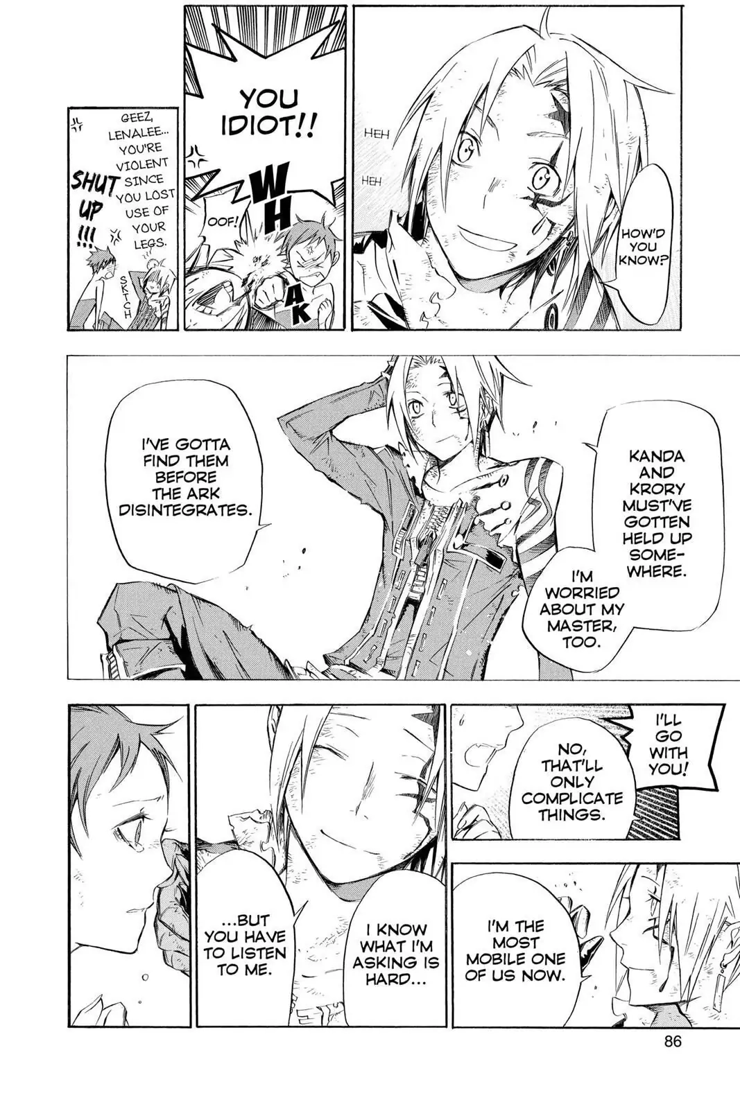 D.Gray-man Chapter 123 page 6 - 