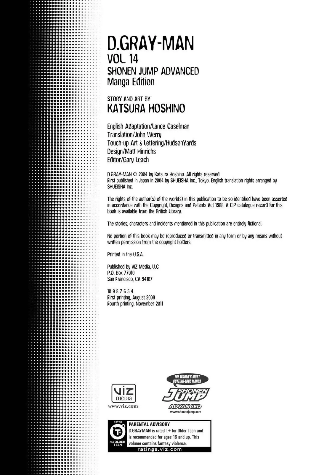 D.Gray-man Chapter 129 page 3 - 