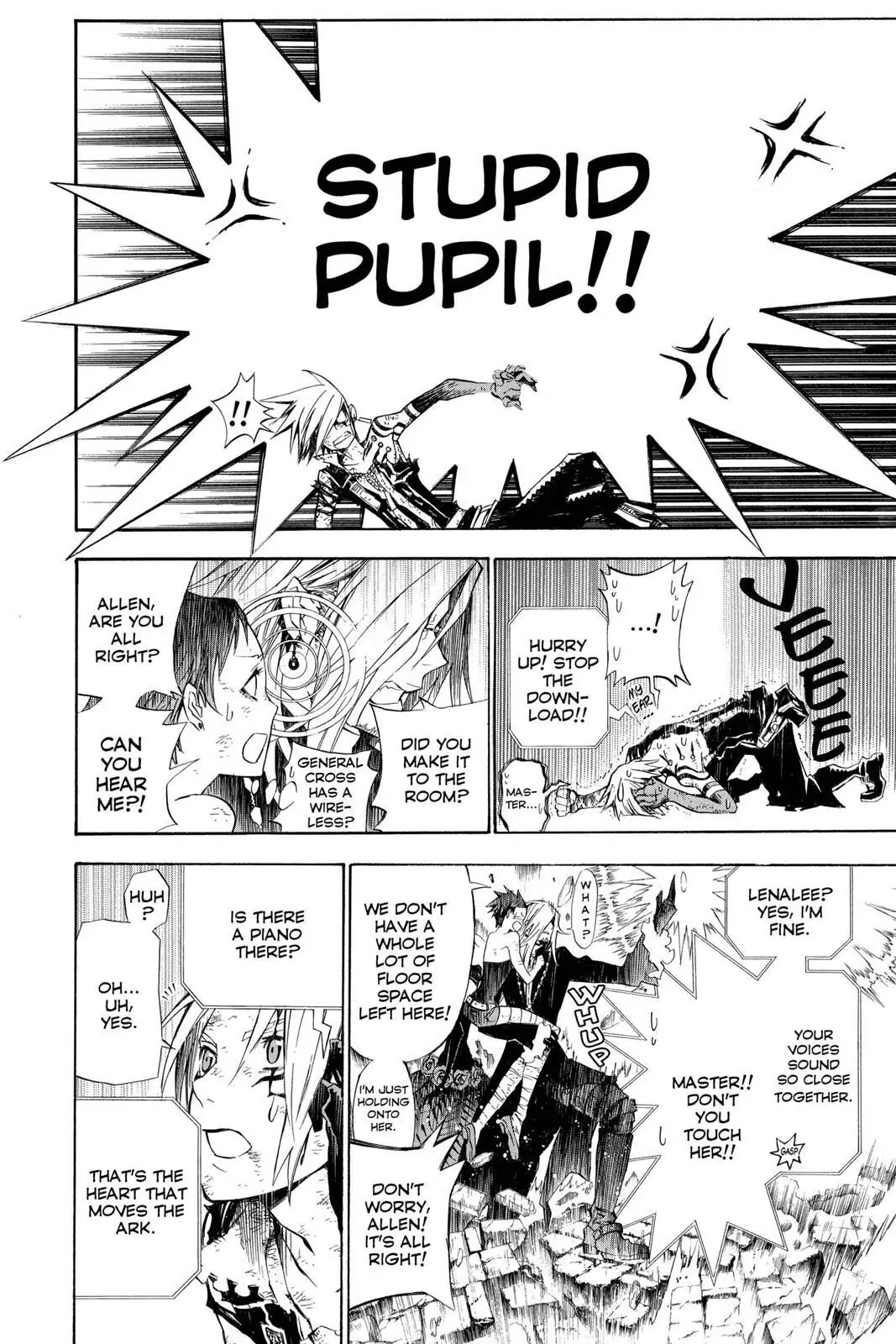 D.Gray-man Chapter 132 page 4 - 