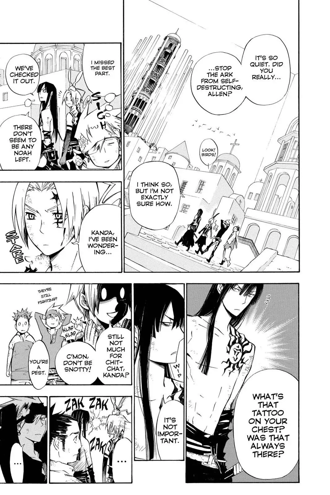 D.Gray-man Chapter 134 page 3 - 